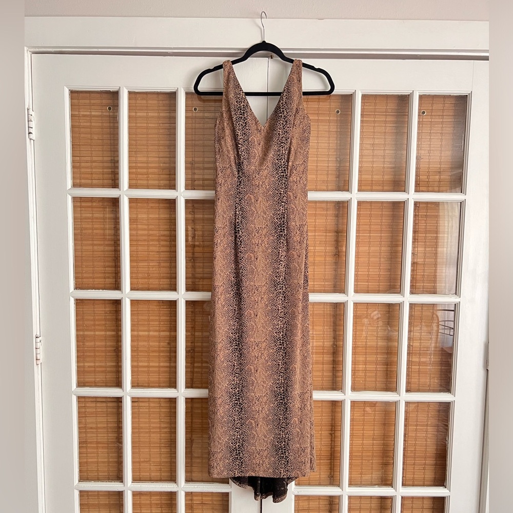 Amazing Vintage Leopard Dress!